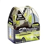 GP Thunder 9005 HB3 3500K JDM Hyper Golden Yellow Light Bulbs for Fog Light -High Beam - Low Beam