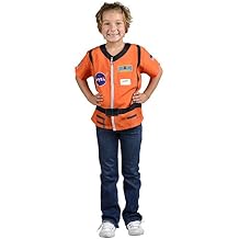 Aeromax, Inc. My 1st Career Gear Orange Astronaut Top, Ages 3-6