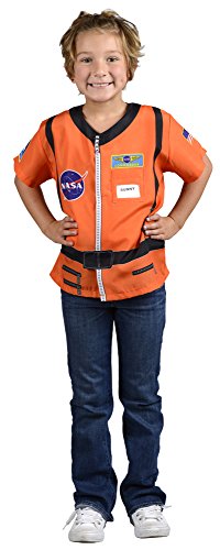 Aeromax, Inc. My 1st Career Gear Orange Astronaut Top, Ages 3-6