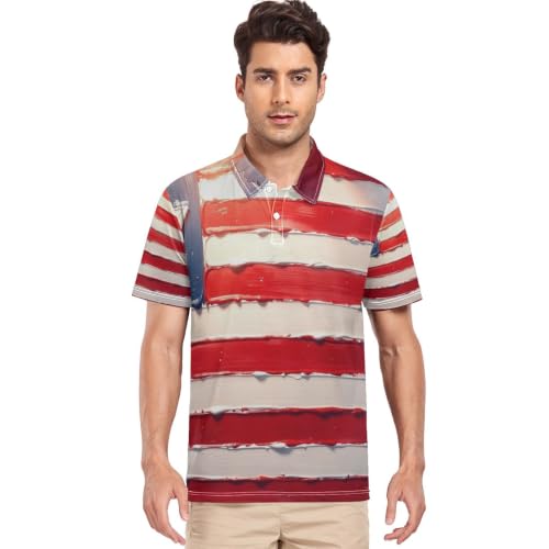 Polo de golf Liberia GuoChe pour homme t-shirt respirant