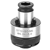 Mandril de roscadora GT12-ISO-M6, adaptador de pinza neumática para roscadora eléctrica M3, M4, M5, M6-8, M10, M12, utilizada para mecanizar orificios internos de rosca en máquina herramienta