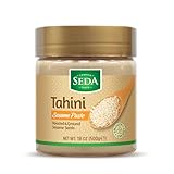 Seda Tahini - Whole Sesame Paste, 18 oz | Paleo, Keto, Gluten-Free, Vegan