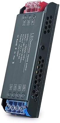 LED Driver 12V 150W LED Transformer AC 240V to DC 12 Volt 12,5A Ultra Slim Power Supply Constant Low Voltage Switching, Adapter for Strip Light Cabinet Lights