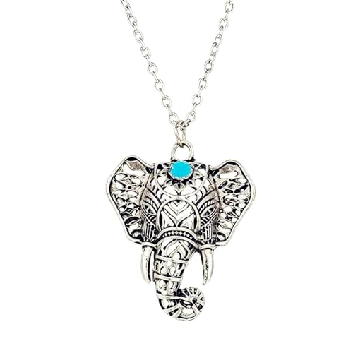 Collier éléphant turquoise : fini les bijoux sans âme