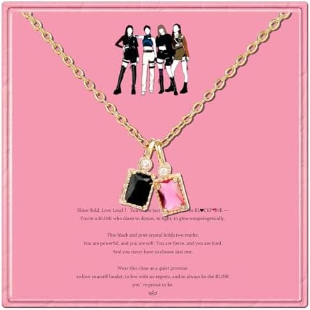 LIUANAN Korean Music Group Lover Merch Necklace Gift Music Fans Gifts Concert Style Adjustable 18K Gold Stainless Steel Chain image 5