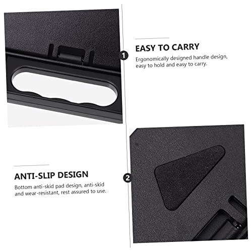Gogogmee 1 conjunto de pulseiras giratórias dobráveis para mesa portátil suporte dobrável de plástic