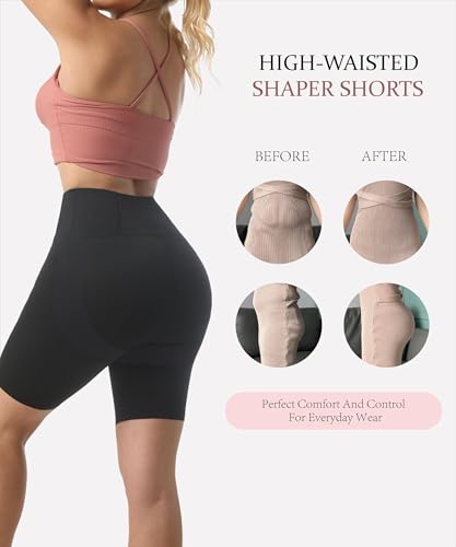 Curvphilo Feminino Calças Curtas De Treino, Leggings Para Ciclista, Levantamento Bumbum, Com Bolsos,