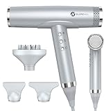 slopehill Hair Dryer - Professional Ionic Hairdryer, High-Speed Blow Dryer for Fast Drying, Home & Salon & Travel, Low Noise, Lightweight Compact Ceramic Blowdryer