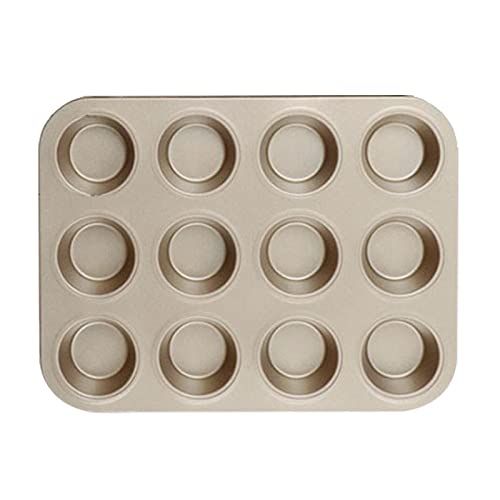 Tuli Moules à cupcakes | Plaques à muffins pour plaques à muffins, poêles à pâtisserie en acier antiadhésives robustes pour moules à donuts pour la cuisson au four