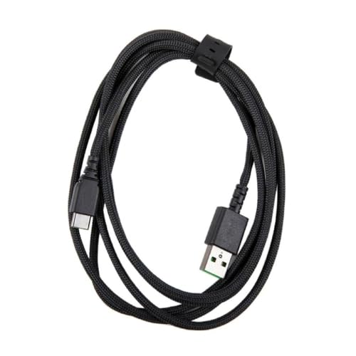 ���C�����X�}�E�X�[�d�R�[�h USB C ���� USB �f�[�^�P�[�u�� ViperV2 DeathAdder V3Pro/Basilisk V3Pro �p USB C ���� USB �f�[�^�[�d�P�[�u�� Basilisk V3Pro ���C�����X�Q�[�~���O�}�E�X