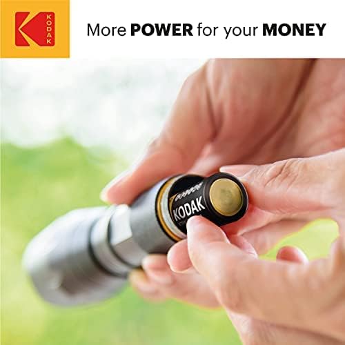 KODAK D Batteries Mono Lr20 Alkaline Battery High Capacity D Cell Batteries Ideal For High Drain Toys, Torches/Flashlights (12-pack)