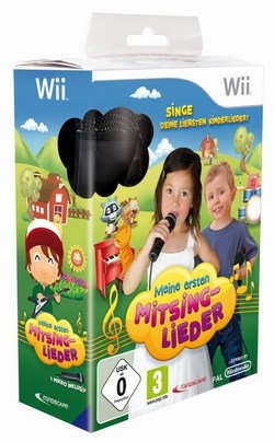 Meine ersten Mitsing-Lieder inkl. 1 Mikro - [Wii]