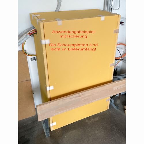 Steckverbinder für Styroporplatten EPS XPS zur Isolierung Dämmung einer Photovoltaik Solar Batterie Akku PV Speicher von BYD, Sonnenkraft, Huawei (milchig transparent, 30 mm) - 10 Stück