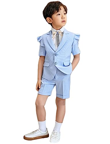 Veste de costume d'été garçon élégante pour grands banquets et mariages
