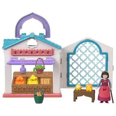 Mattel Disney's Wish Dahlia Marketplace Playset Cover