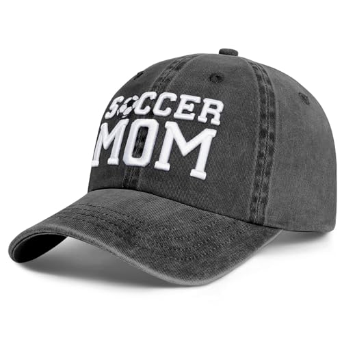 Image of Mothers Day Snapback,Adjustable Embroidered Mom Dad Trucker Hat,Cotton Baseball Cap