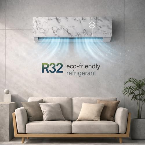 Image of Ecozen Smart Air Conditioner - 1.5 Ton Inverter AC with Intelligent Cooling and Smartphone App Control (Classic Stone) - IDU-WSAC18310XE52VMA, ODU-WSAC18310XE52VMA