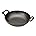 Pre-seasoned Cast Iron Grilling Wok, 10"