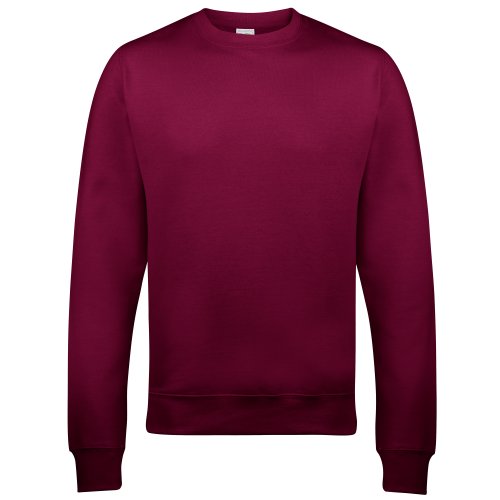AWDis Just Hoods JH030 Unisex Sweatshirt - Burgundy - 4XL
