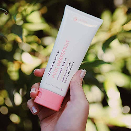 Hand Cream, Body Cream, Pink Grapefruit Aroma - Set Of 2, For Extremely Dry, Cracked Skin, Body Lotion Made With Shea Butter, Sweet Almond Oil, Oat Protein, Vitamin E, Aloe Vera, Argan Oil, Vegan, Cruelty Free, 99% Natural Ingredients Skin Care, 3.4 Fl.oz X 2 #TOP6