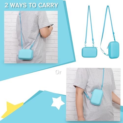 Funda para cámara digital infantil Leayjeen azul miniatura 4