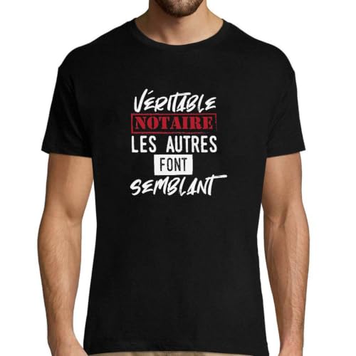 T-Shirt Humour Notaire à porter en week-end décontracté