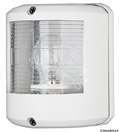 OSCULATI Fanale U78 Poppa Bianco/Bianco 12 V