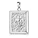Produktbild MATERIA 925 Sterling Silber Anhänger Herren Koran Buch Religion rhodiniert #KA-366