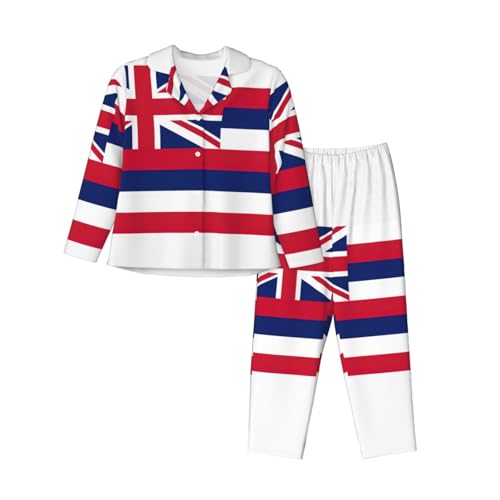 Pyjama imprimé drapeau hawaïen idéal pour vos soirées cocooning