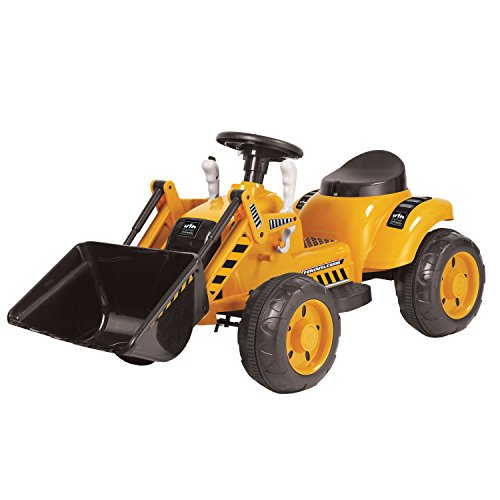 Kid Motorz 6V Tractor Ride On, Yellow