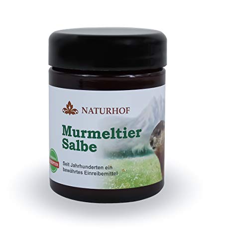 Produktfoto von Murmeltier Salbe 100 ml Naturhof Murmeltieröl Pflegend mild nachhaltig spendet Feuchtigkeit