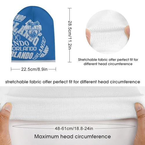 Custom Personalized Knitted Hat,Sports Stylish Winter Hat,Classic Gifts of Sports Fans!2