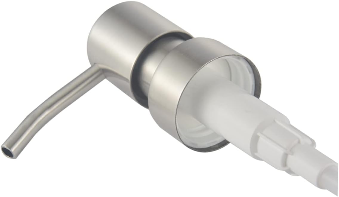 Stainless Steel Pump Nozzle for Hand Soap Dispenser Teeth Compatible Viscous Liquids for Use