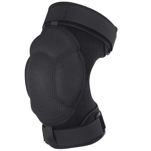 LUMINFLY Professional Knee Protectors for Sports, Shock Absorbent Eva Foam Guards for Soccer, Dance & Skating, Adjustable Straps for Athletes