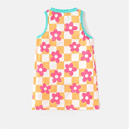 L.o.l. Surprise! Toddler Kids Girls Sleeveless Summer Dresses A-Line Tutu Dress For Girls 9-10Years Yellow #TOP2