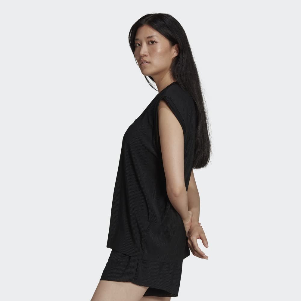 adidas Originals Adicolor Plisé - Camiseta de tirantes para mujer