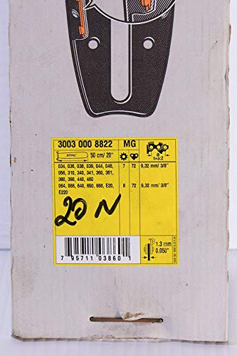 Stihl 3003 000 8822 Chainsaw Bar 3/8\" Pitch 0.050\" Guage - Thumbnail 3