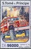 6895 (kompl. Ausgabe) Prophila Collection Sao Tome e Principe 6895 (kompl. Ausgabe) 2016 Feuerwehrauto (Briefmarken für Sammler) Feuerwehr/Polizei