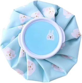 Cartoon Reusable Cold & Hot Therapy (Blue) | Soft Flexible Ice Pack for Boo Boos, Injuries, Fever & Swelling Relief