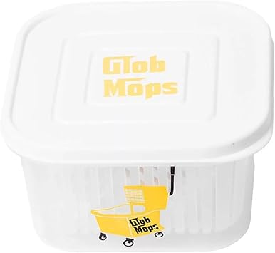 Glob Mops Square Mop Bucket w/Slotted Handled Inner Basket