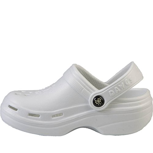 Dawgs Kids' Beach Comfort Shoe White (6)3
