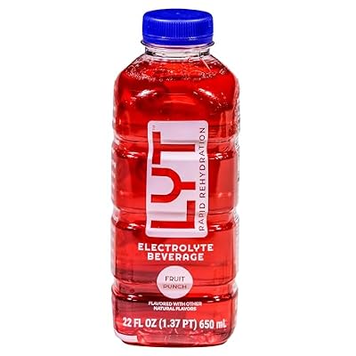 Lyt Electrolyte Drink Variety Case - Orange, Fruit Punch, Cherry Rapid Hydration & Sports Recovery, 24 Bottles per Case