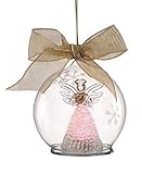 Lenox Wonder Ball Angel Color Changing Lit Ornament