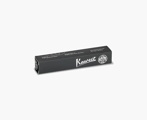 Miniatura 3 de Kaweco Pluma Estilográfica Sport Classic Blanca, Punta Fina Deporte Octogonal Clip Oro.