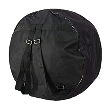 * Made of oxford cloth, durable and practical. * Replacement parts for drum percussion parts. * With carrying handle and adjustable shoulder straps, easy to carry. * With outside for storing drum accessories and drum sticks. * Bass Case Drum Bag Cove...