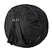 24in Bass Drum Bag, Oxford Cloth Drum Case with Shoulder Strap, Black