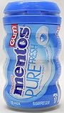 Mentos, Pure Fresh, Gum, Sugar Free, Fresh Mint (Pack of 4)