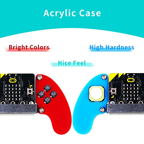 Image of ELECFREAKS microbit Game Joystick Wireless Control Handle by Micro:bit STEAM Education DIY Graphical Programming Controller(Without Micro:bit)