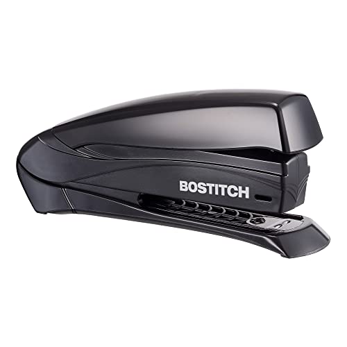 Bostitch Inspire 20 Sheet Stapler - One Finger, No Effort, Spring Powered Stapler - Black (1423) - Thumbnail 5