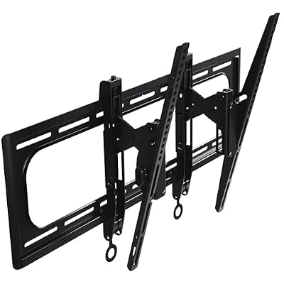 SANUS Preferred Extendable Tilt TV Wall Mount for 42 to 90 inch Screens up to 150lbs - 5.7” Extension Provides Max 12 deg Tilt to Reduce Glare - Easy DIY Install w/Included Hardware - SLT4-B1